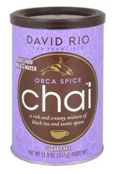 David Rio Orca Spice Chai Sugar-Free - 11.9 oz