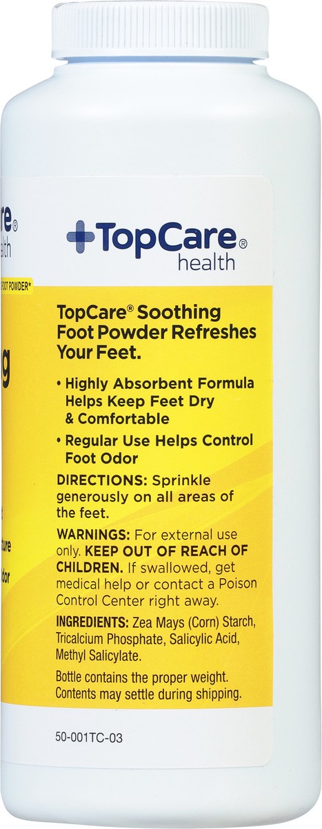 slide 8 of 14, TopCare Foot Powder, 7 oz