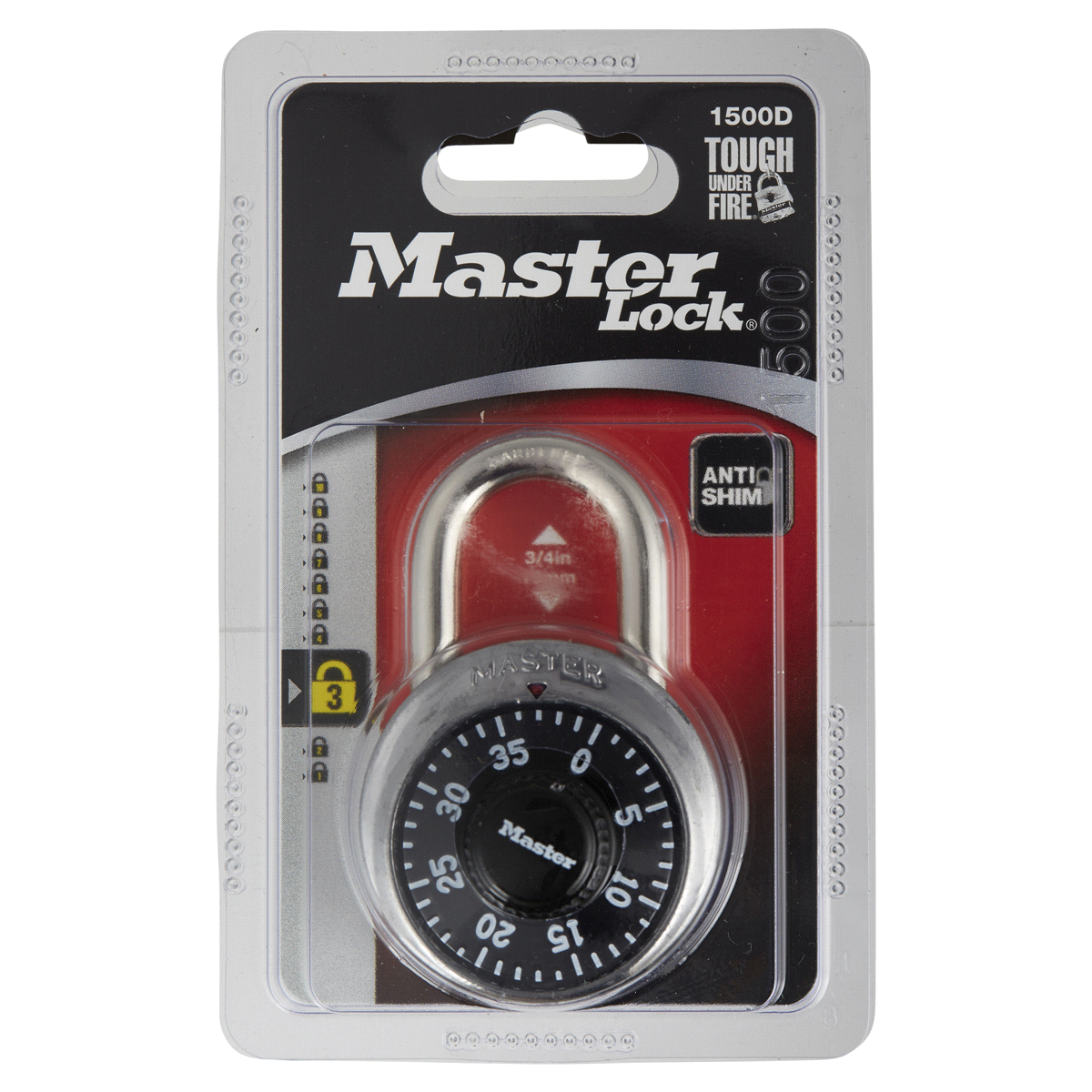 slide 1 of 1, Master Lock Padlock 1 ea, 1 ct