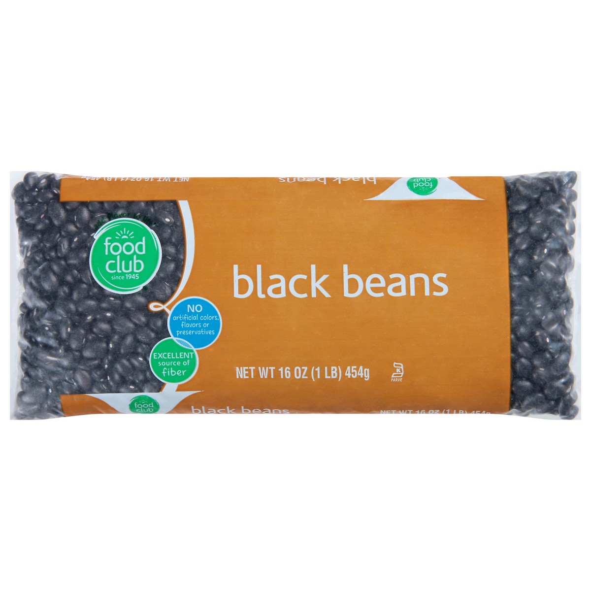 slide 1 of 11, Food Club Dry Black Beans, 16 oz