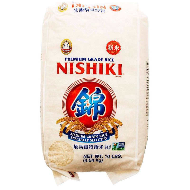 slide 1 of 3, Nishiki Premium Medium Grain White Rice - 10lbs, 10 lb