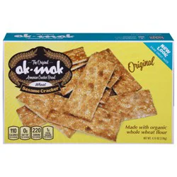 Ak-Mak Original Sesame Crackers 4.15 oz