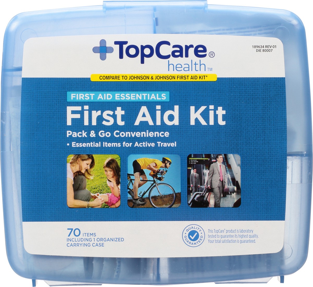 slide 2 of 4, TopCare Health First Aid Kit 1 ea, 1 ct