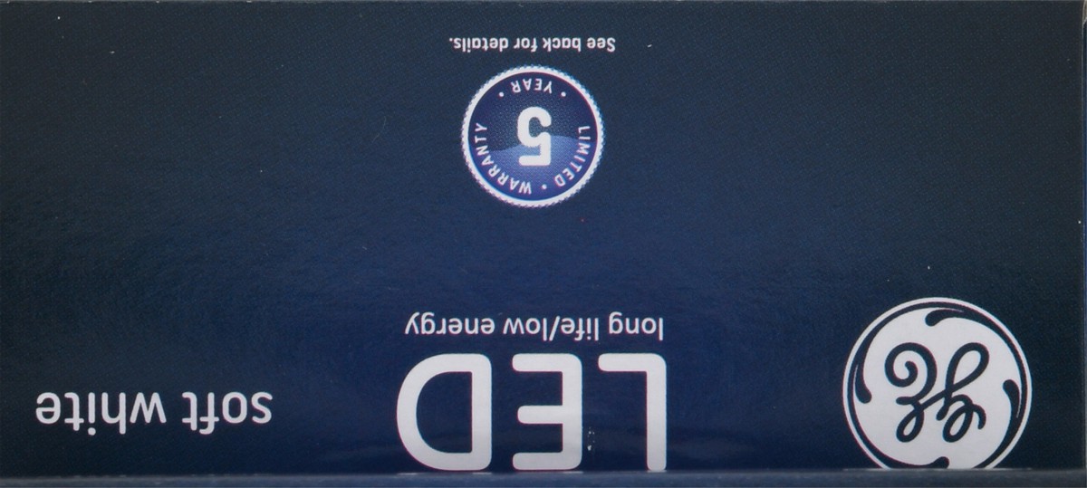 slide 7 of 9, GE 5 Watts Clear Finish Soft White Decorative LED Light Bulb 2 ea, 2 ct