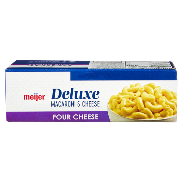 slide 16 of 29, Meijer Deluxe Four Cheese Mac and Cheese, 14 oz