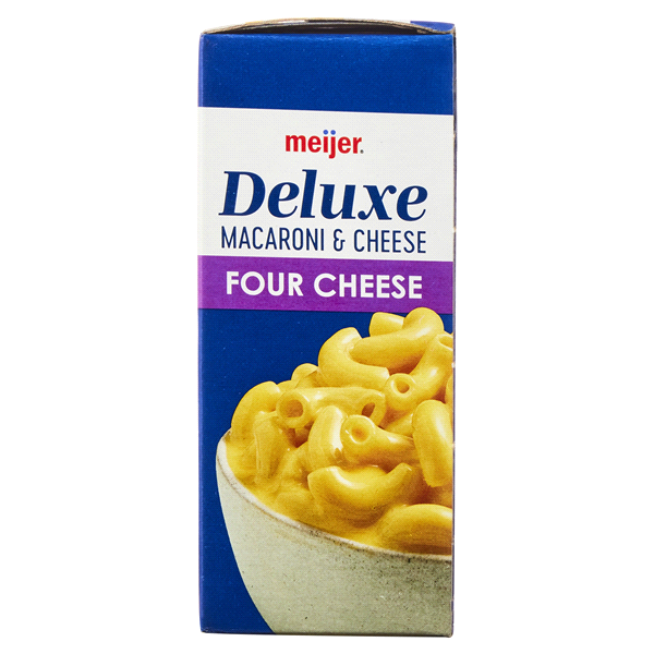 slide 24 of 29, Meijer Deluxe Four Cheese Mac and Cheese, 14 oz