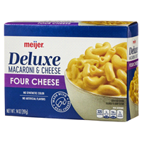 slide 7 of 29, Meijer Deluxe Four Cheese Mac and Cheese, 14 oz