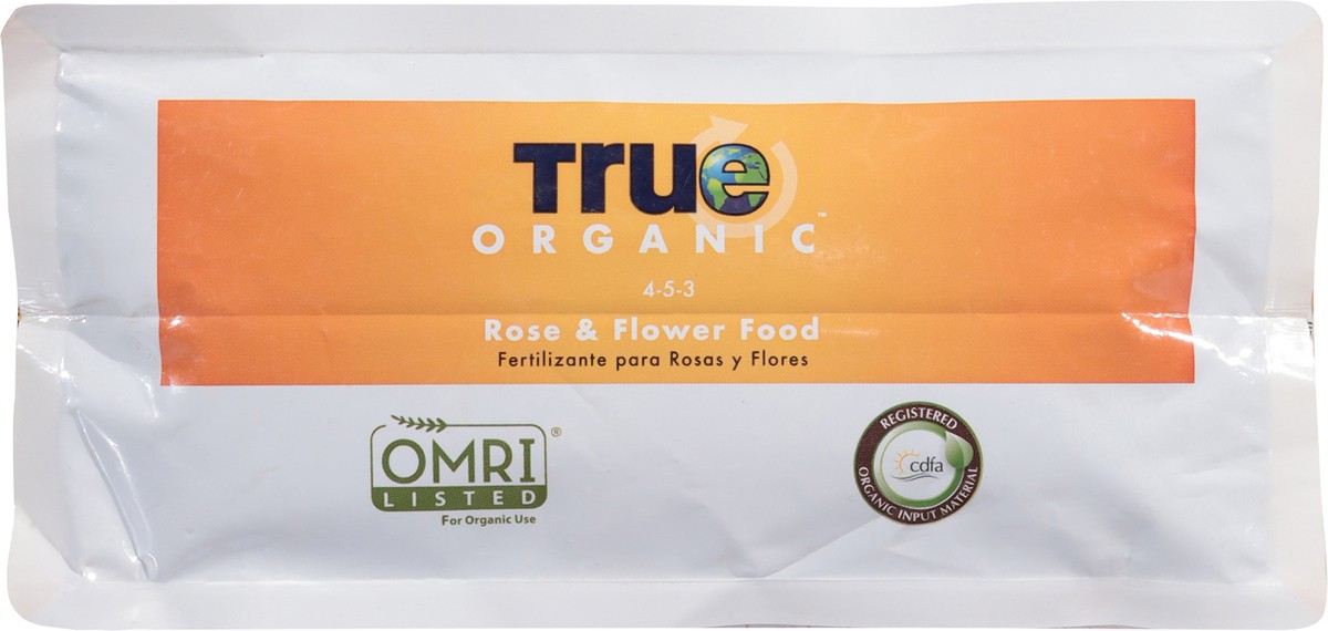 slide 11 of 11, True Organic 4-5-3 Rose & Flower Food 4 lb, 4 lb