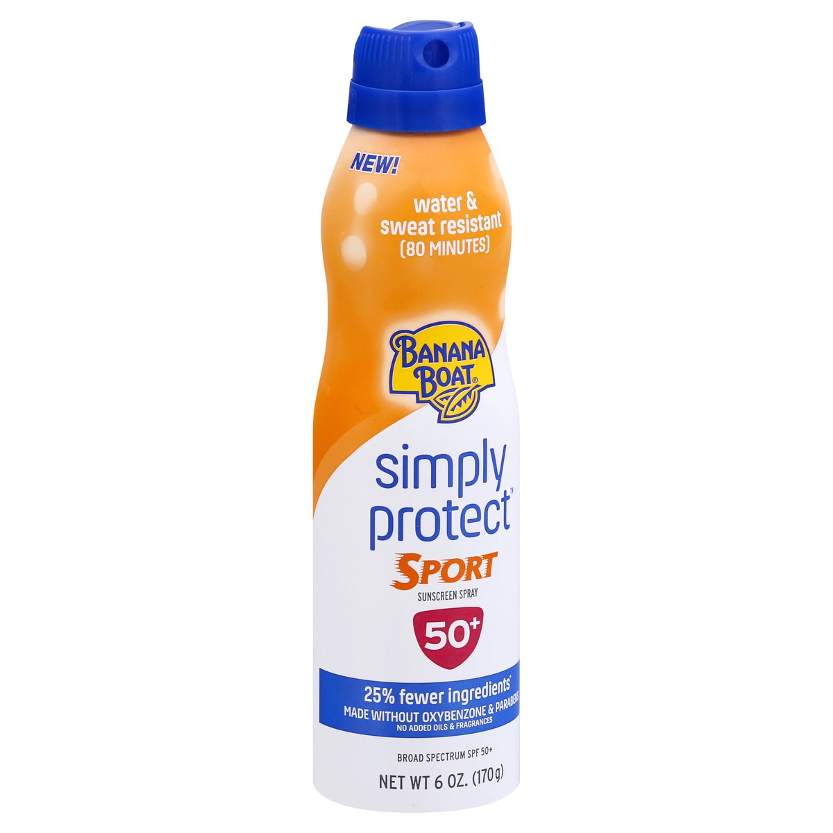 slide 9 of 9, Banana Boat Simply Protect Sport Spray Spf 50, 6 oz