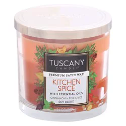 Tuscany Candle Soy Blend Scented Kitchen Spice Candle, 1 Each
