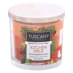 Tuscany Candle Soy Blend Scented Kitchen Spice Candle, 1 Each