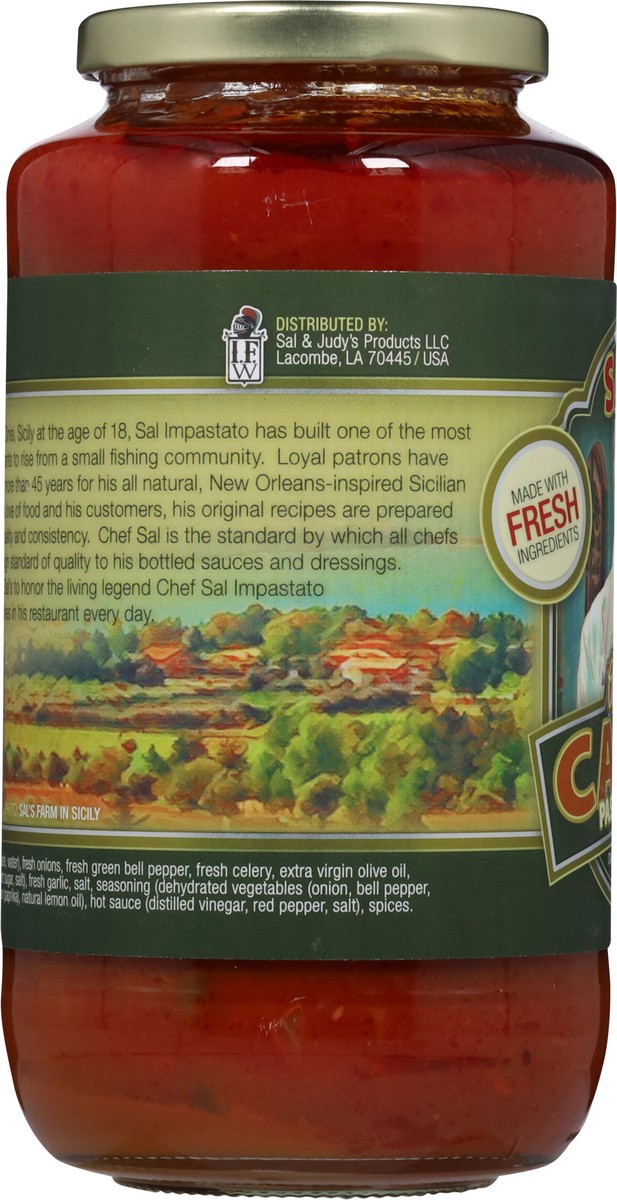 slide 5 of 13, Sal's Cajun Pasta Sauce 34 oz, 34 oz