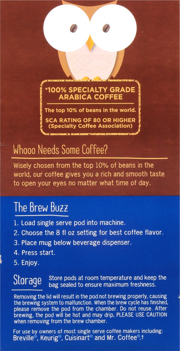 slide 14 of 14, Wide Awake Coffee Co. Single Serve Pods Very Bold Seattle Style Dark Coffee - 32 ct, 32 ct