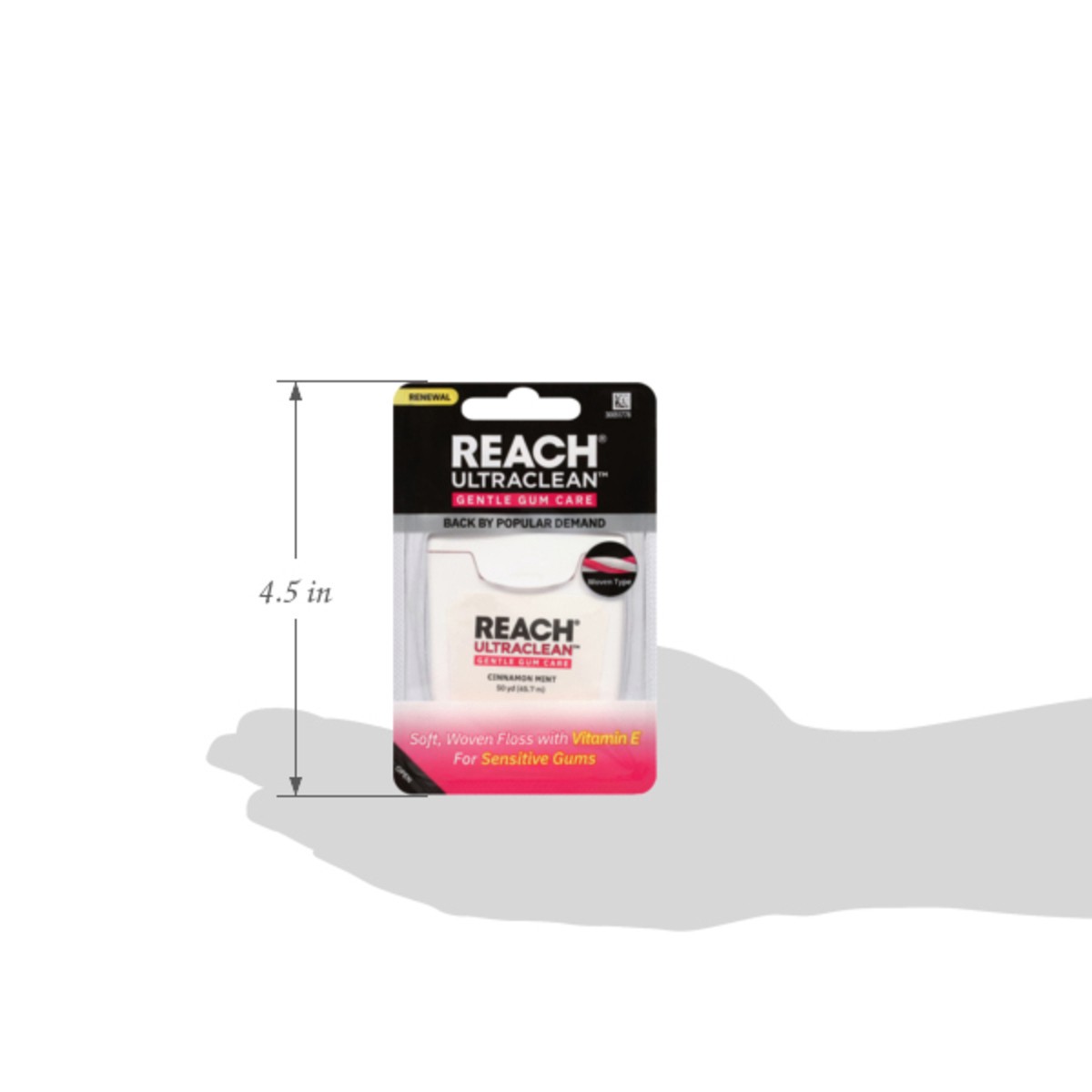 slide 12 of 14, REACH UltraClean Cinnamon Mint 50 Yd Floss 1 Each, 1 ct