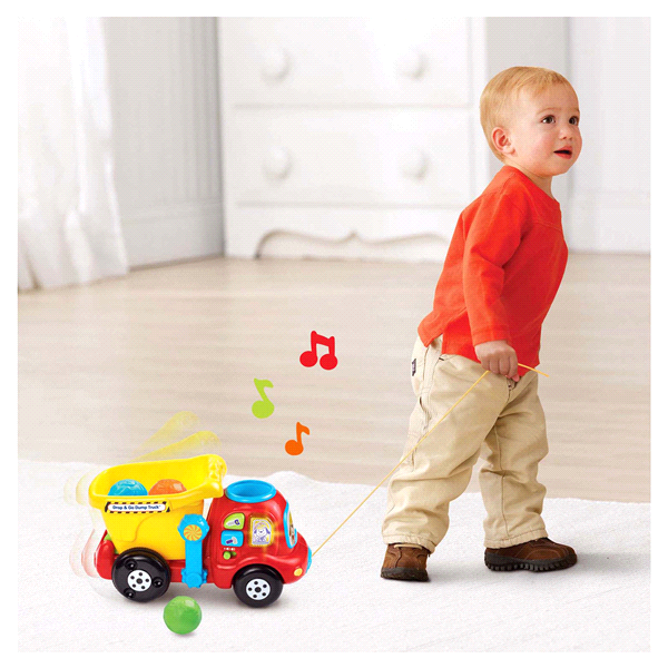 slide 4 of 9, VTech Drop And Go Dump Truck - 4 Piece, 1 ct