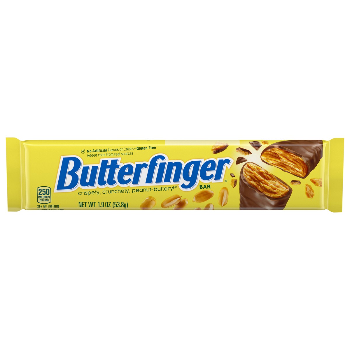 slide 1 of 13, Butterfinger Chocolatey Peanut-Buttery Full Size Candy Bars - 1.90 fl oz, 1.90 fl oz