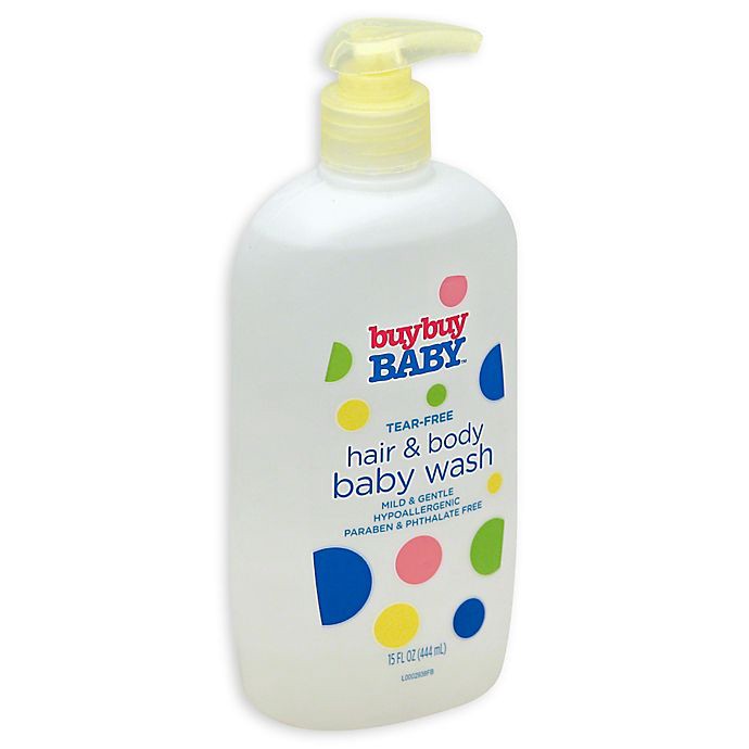 slide 1 of 2, buybuy BABY Tear-Free Hair & Body Baby Wash, 15 oz