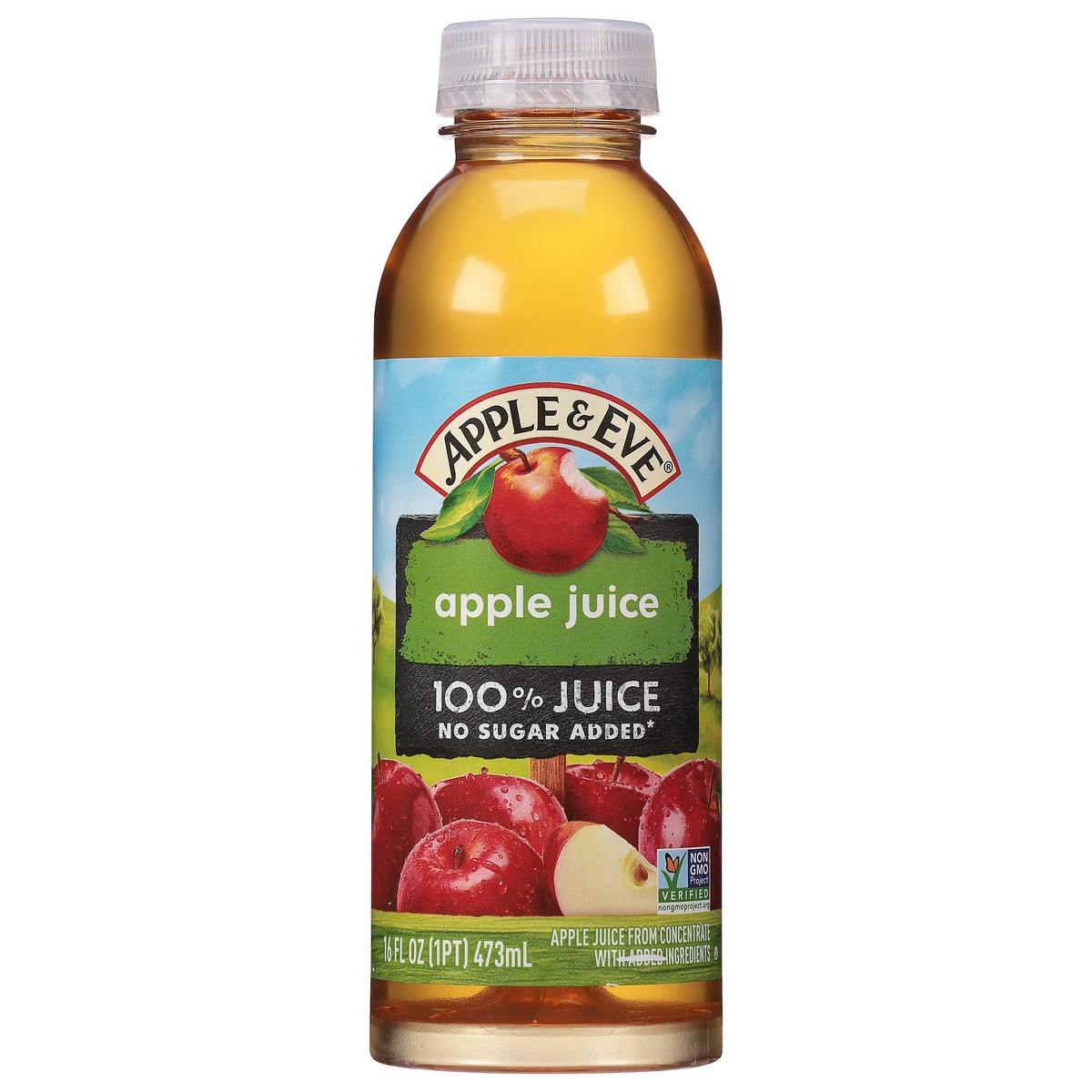 slide 1 of 4, Apple & Eve Apple 100% Juice - 16 fl oz, 16 fl oz