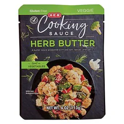 H-E-B Cooking Sauce - Herb Butter