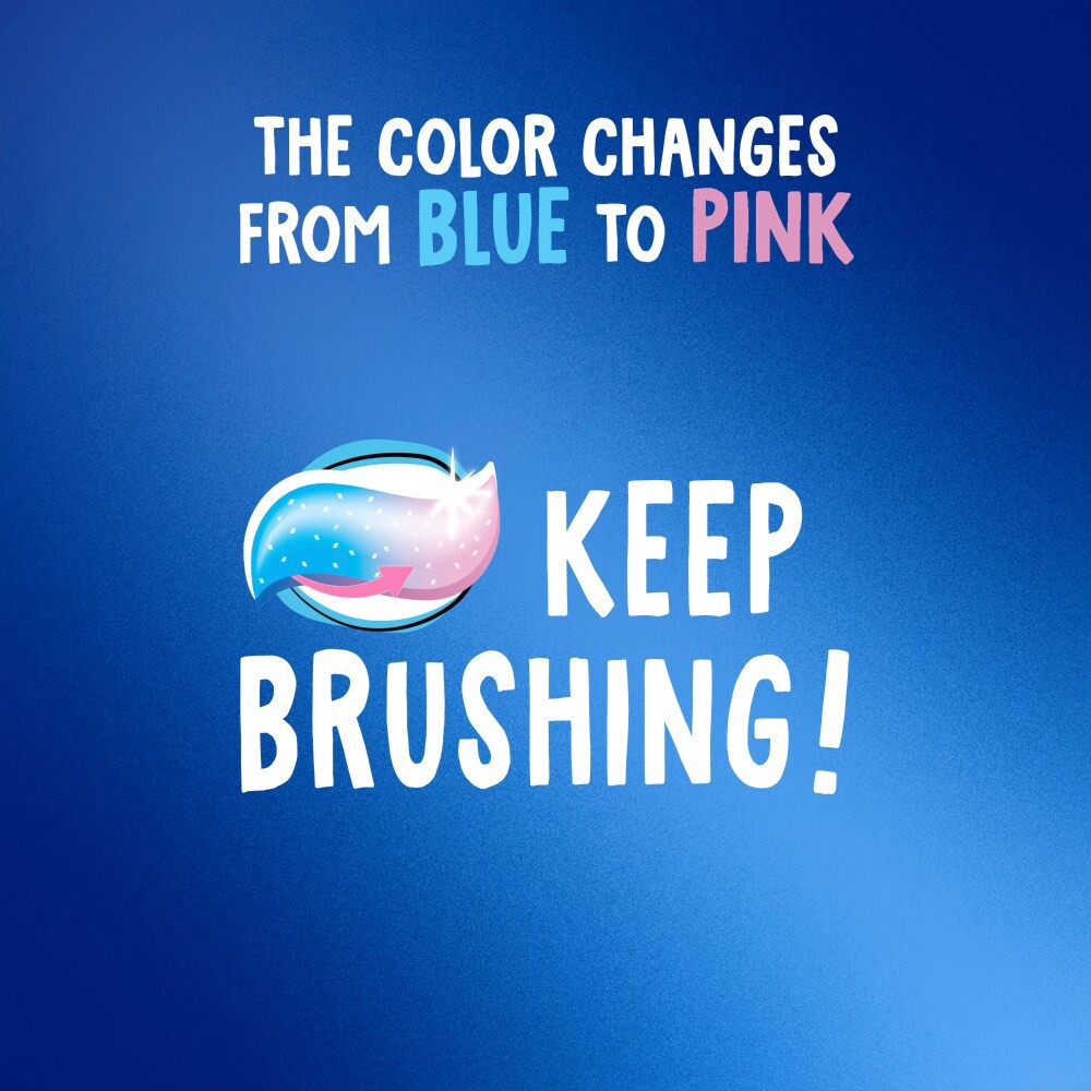 slide 5 of 6, Crest Advanced Kid's Fluoride Toothpaste, Strawberry Flavor, 4.2 oz