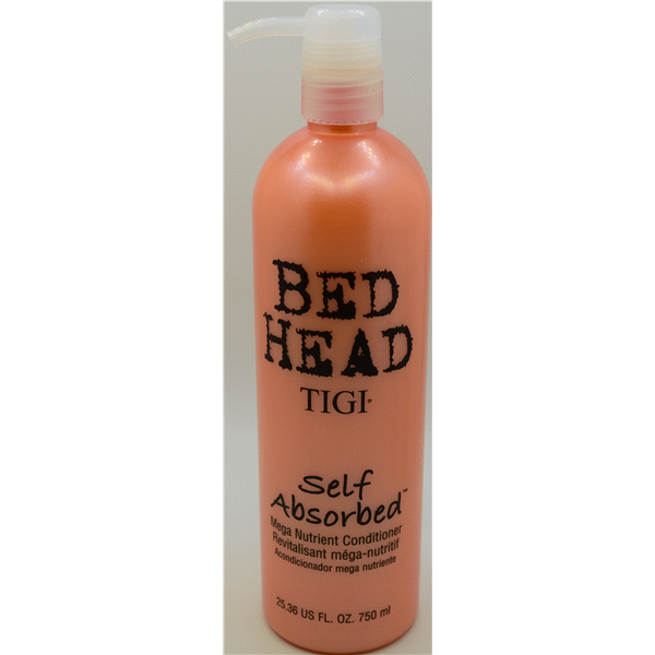 slide 1 of 1, TIGI Bed Head Self Absorbed Mega Nutrient Conditioner, 25.36 fl oz