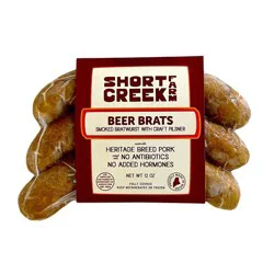 Short Creek Farm Beer Brats
