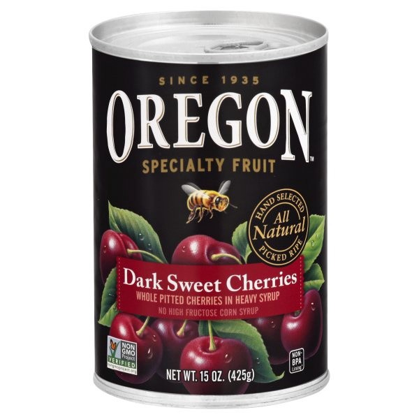 slide 1 of 4, Oregon Dark Sweet Cherries, 14.5 oz