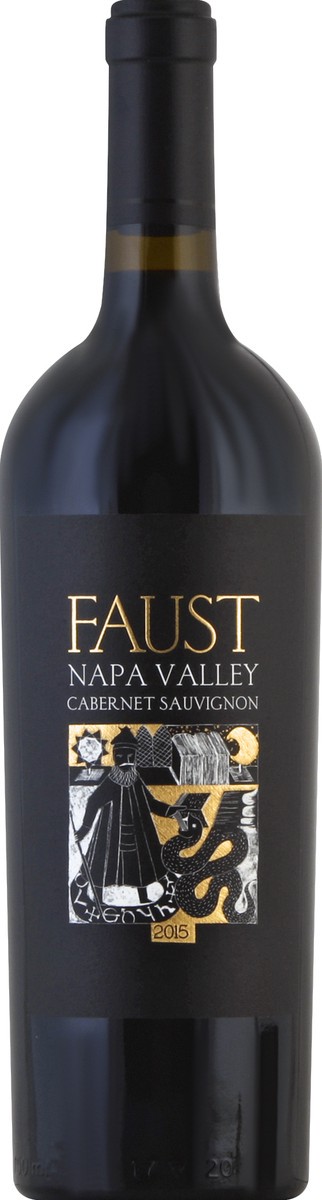 slide 1 of 3, Faust Cabernet Sauvignon 750 ml, 750 ml