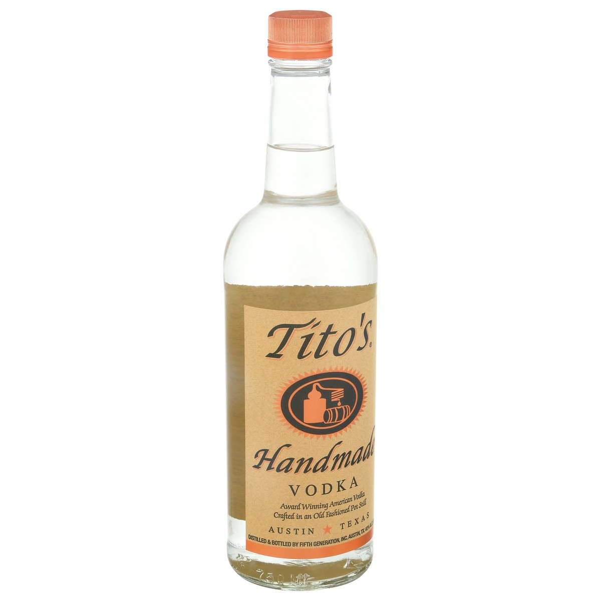 slide 9 of 9, Tito's Handmade Vodka - 750ml Bottle, 750 ml
