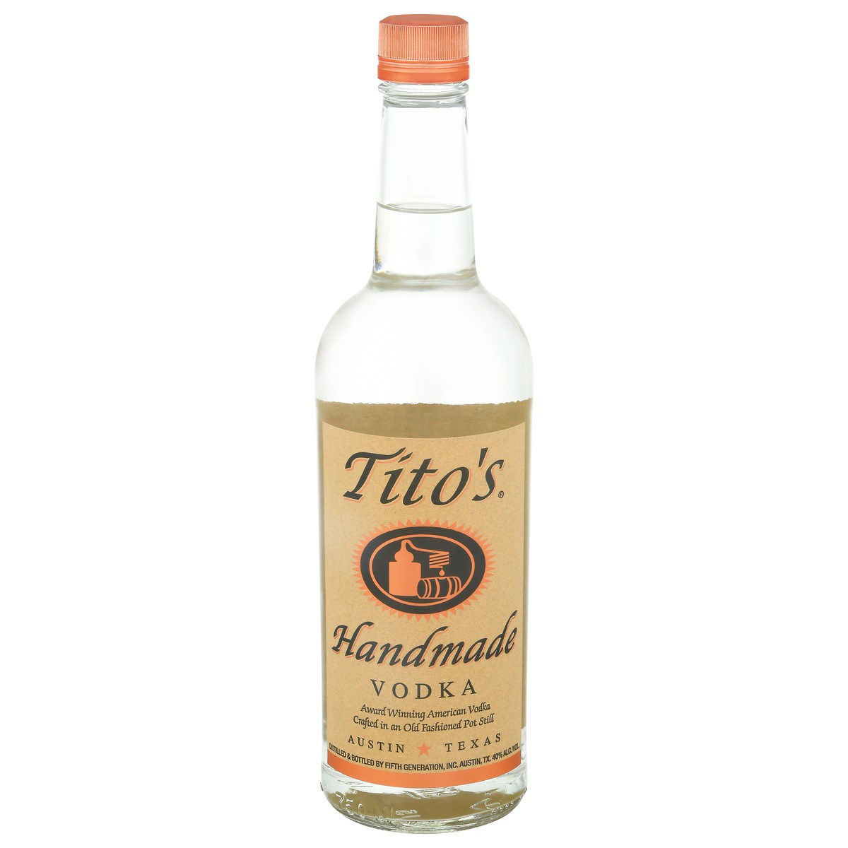 slide 1 of 9, Tito's Handmade Vodka - 750ml Bottle, 750 ml