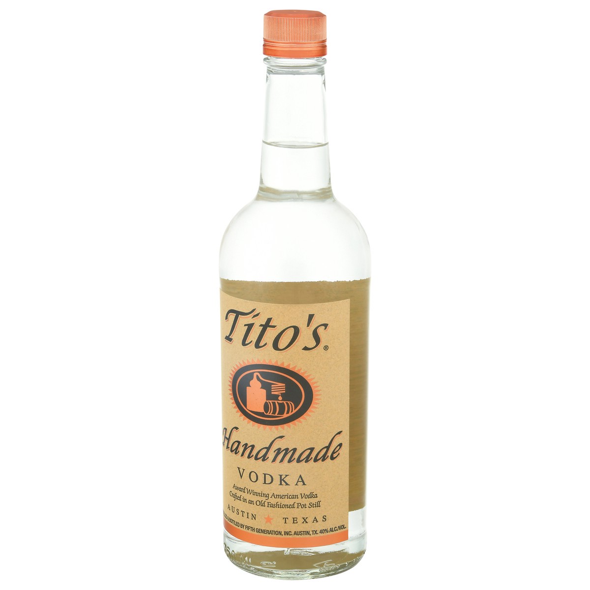 slide 8 of 9, Tito's Handmade Vodka - 750ml Bottle, 750 ml