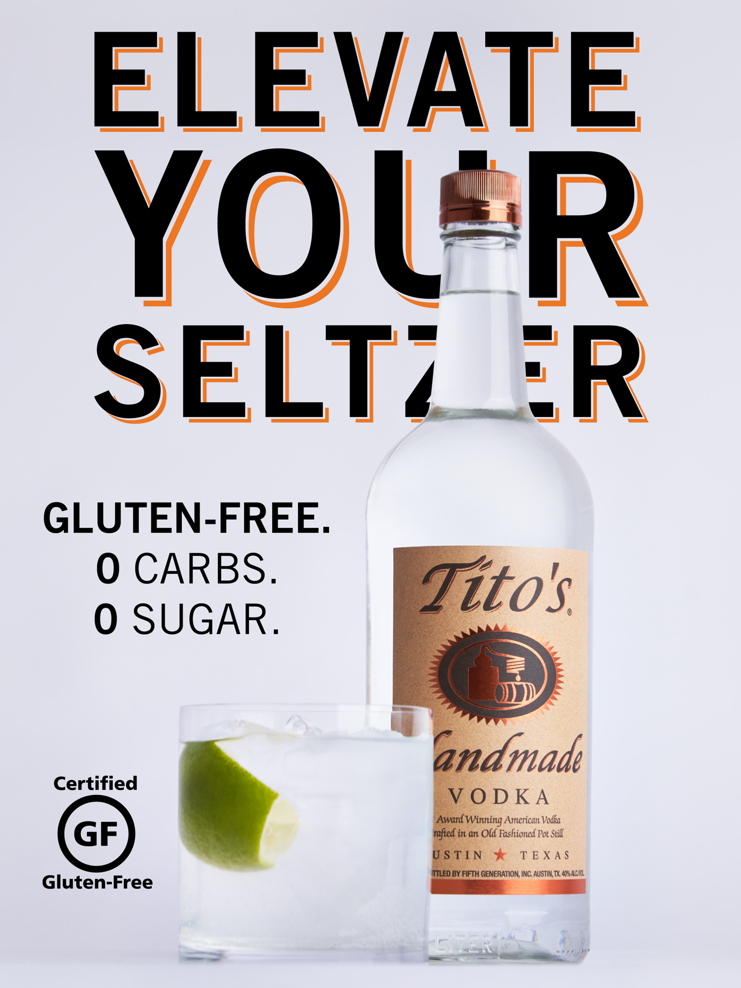 Tito's Vodka Proof: 80 750 mL