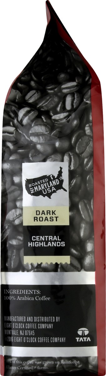 slide 5 of 11, Eight O'Clock Coffee Whole Bean Dark Roast Central Highlands Coffee 11 oz, 11 oz