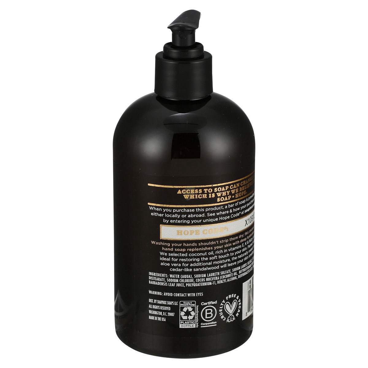 slide 2 of 9, SOAPBOX Coconut Milk & Sandalwood Deep Moisture Liquid Hand Soap, 12 oz, 12 oz