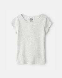 Carter's Girls Rib Top - Grey - Medium