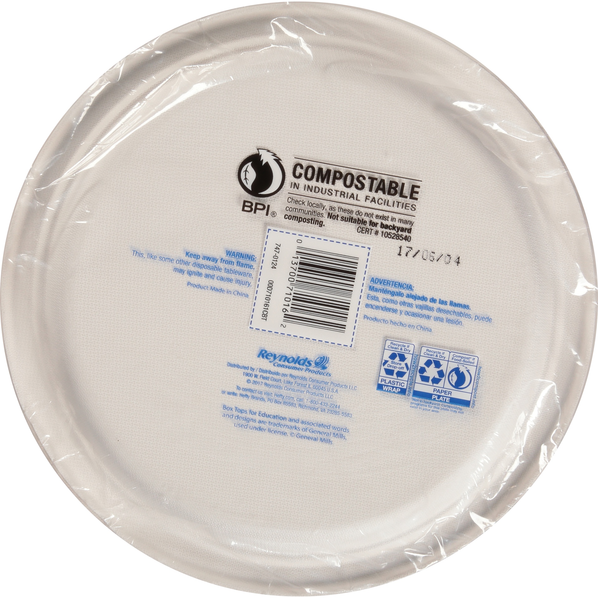 Hefty Super Strong Paper Plates 16 ct; 10 in Shipt