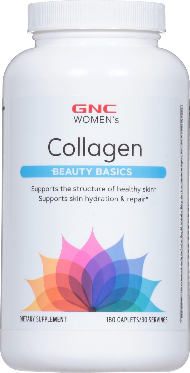 slide 13 of 15, Gnc Women's Collagen, Beauty Basics, Caplets, 180 ct