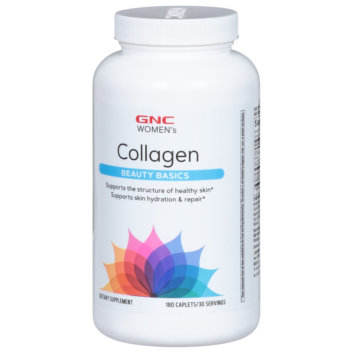 slide 10 of 15, Gnc Women's Collagen, Beauty Basics, Caplets, 180 ct