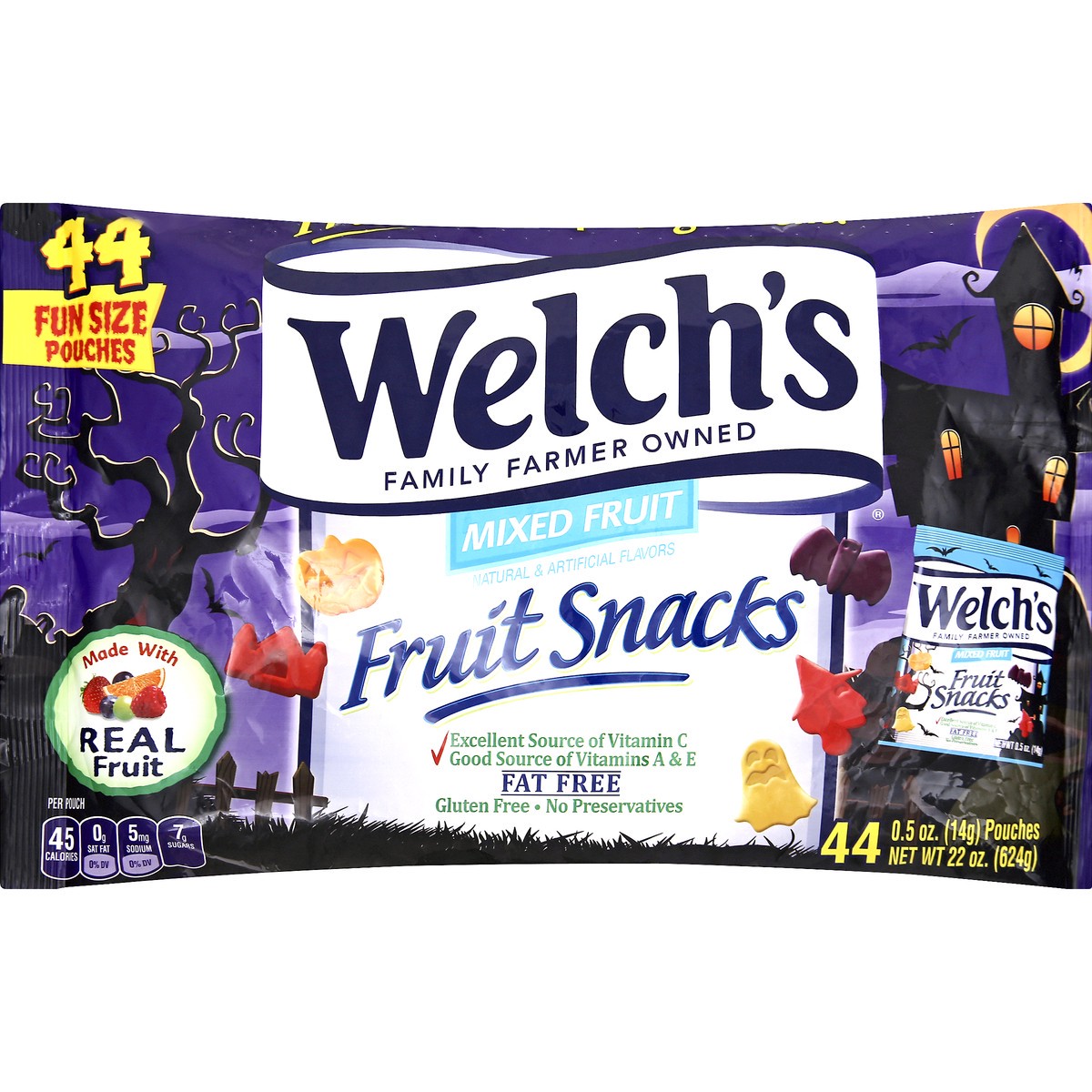 slide 5 of 8, WELCHS Fruit Snacks 44 ea, 44 ct