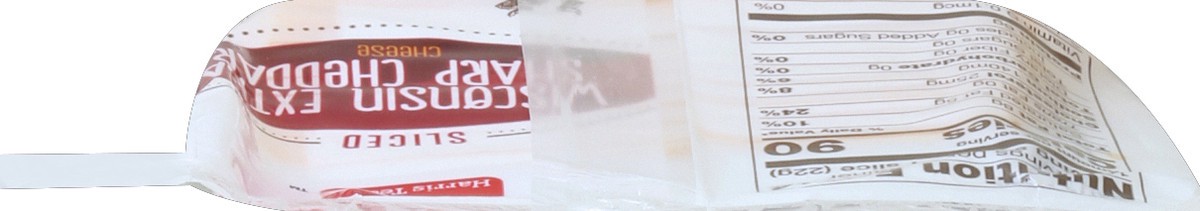 slide 3 of 3, Harris Teeter Natural Slice Extra Sharp, 1 ct