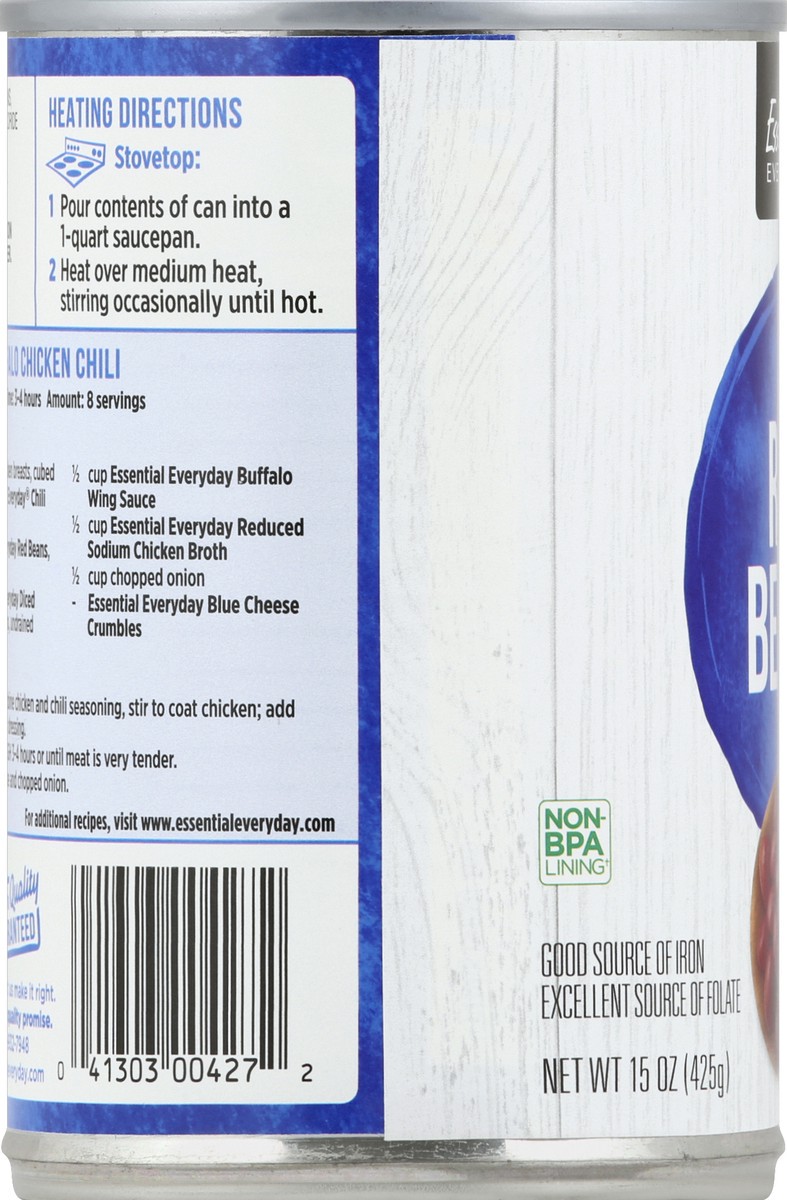 slide 6 of 6, Essential Everyday Beans, Red, 15 oz