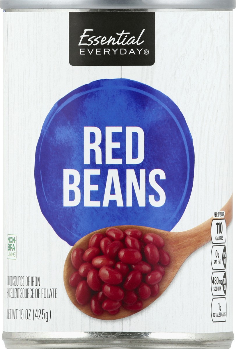 slide 2 of 6, Essential Everyday Beans, Red, 15 oz