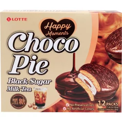 Lotte Choco Pie Black Sugar Milk Tea