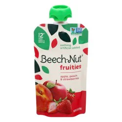 Beech-Nut Fruities Apple, Peach & Strawberry Stage 2 - 3.5 oz