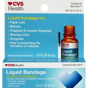 slide 1 of 1, CVS Health Liquid Bandage, 0.3 Fl Oz, 1 ct