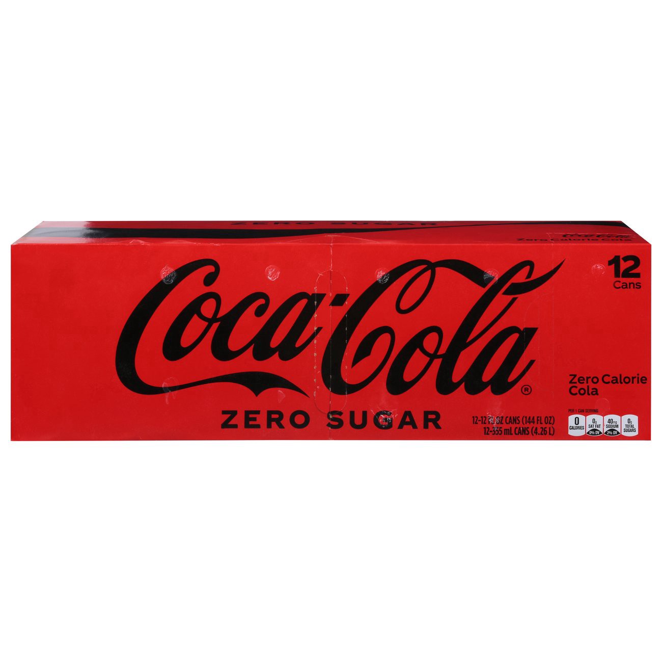 slide 1 of 8, Coca Zero, 12 ct; 12 fl oz