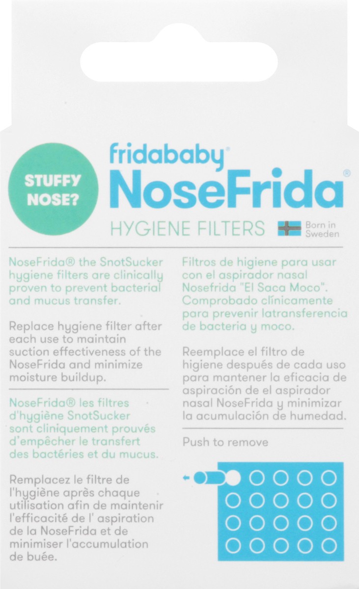 slide 5 of 11, Fridababy NoseFrida Hygiene Filters 20 ea, 20 ct