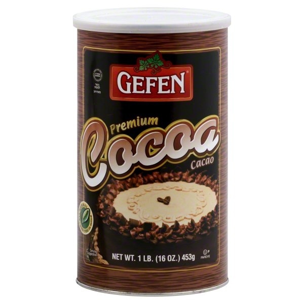 slide 1 of 1, Gefen Premium Cocoa, 16 oz