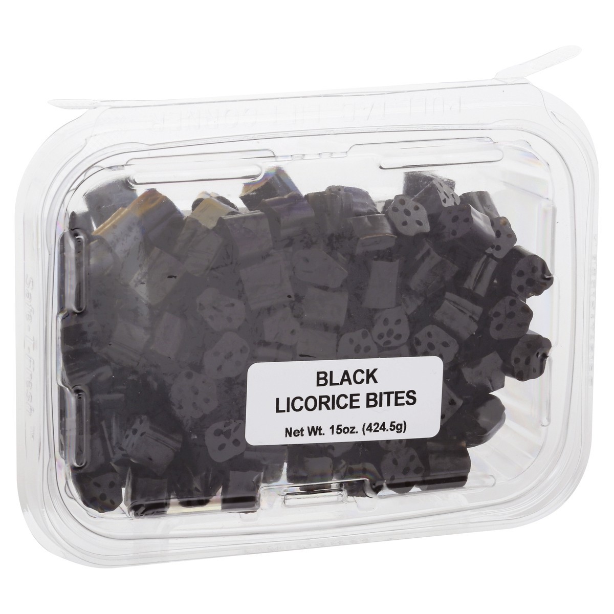 slide 2 of 13, JLM Black Licorice Bites 15 oz, 15 oz