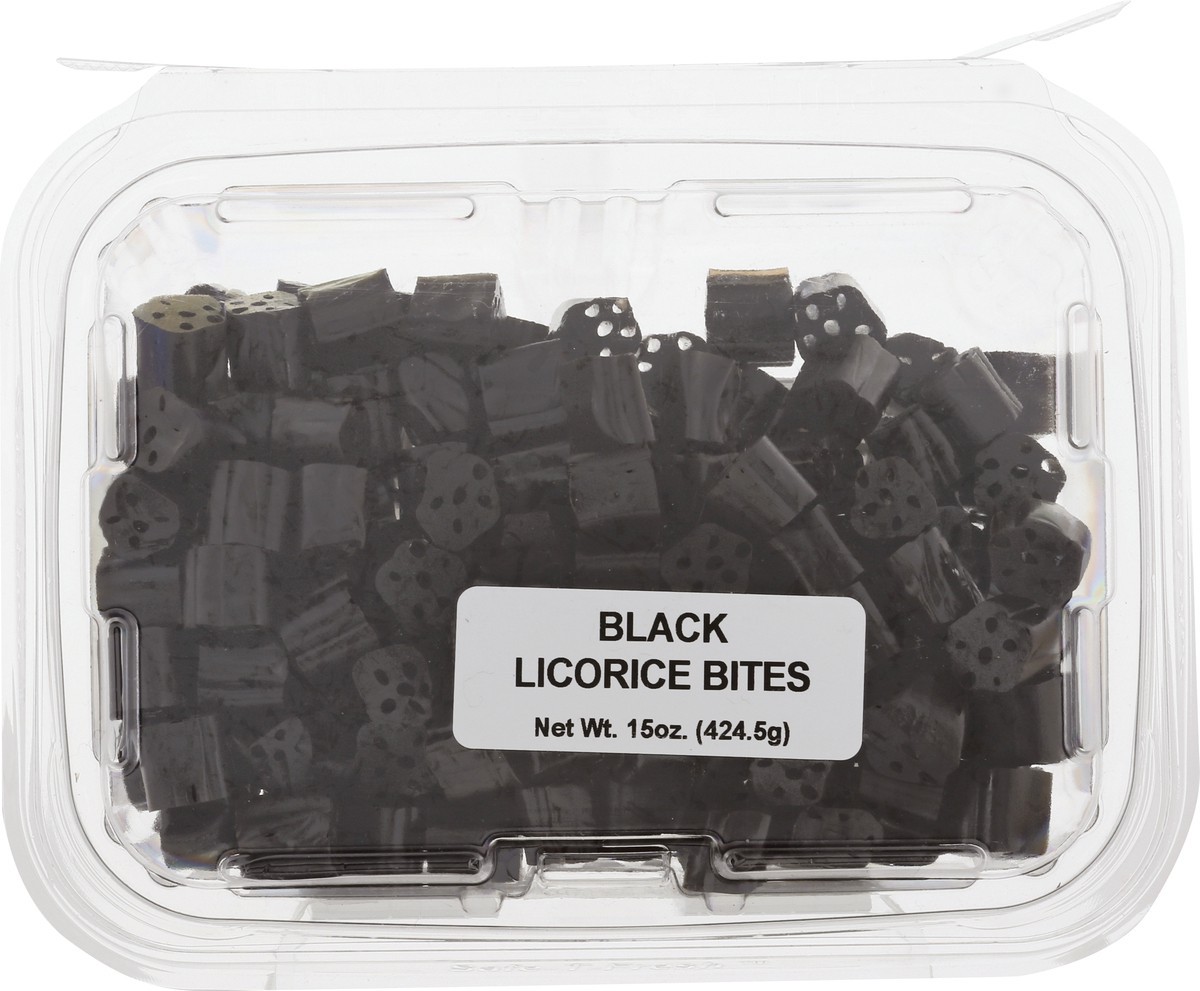 slide 8 of 13, JLM Black Licorice Bites 15 oz, 15 oz